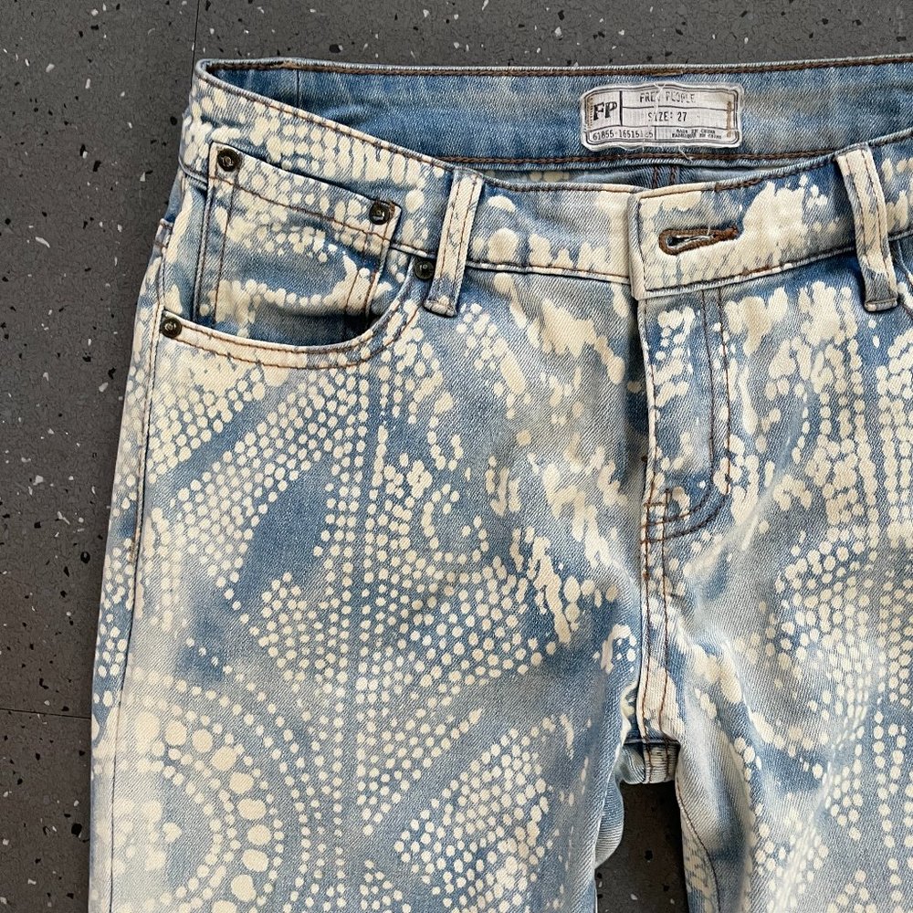 Free People Mandala Bellbottom Jeans